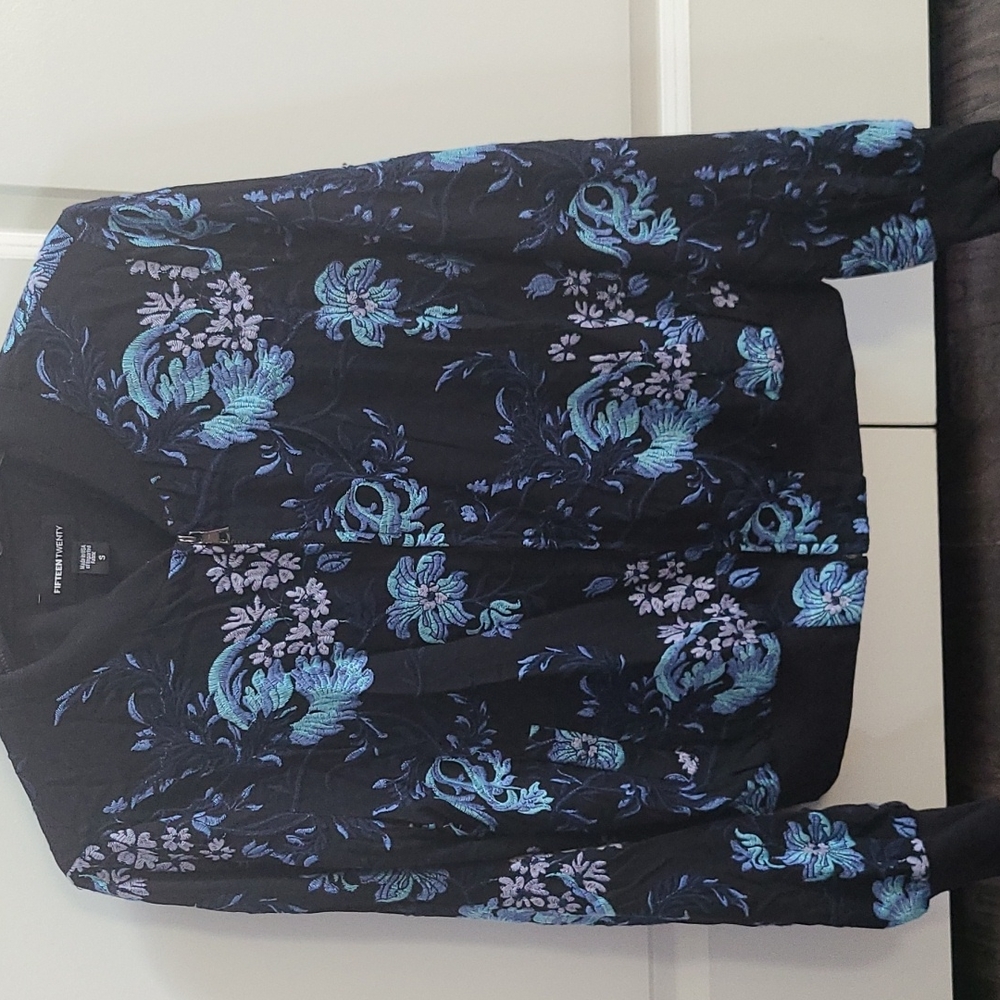 Women's floral print jacket
